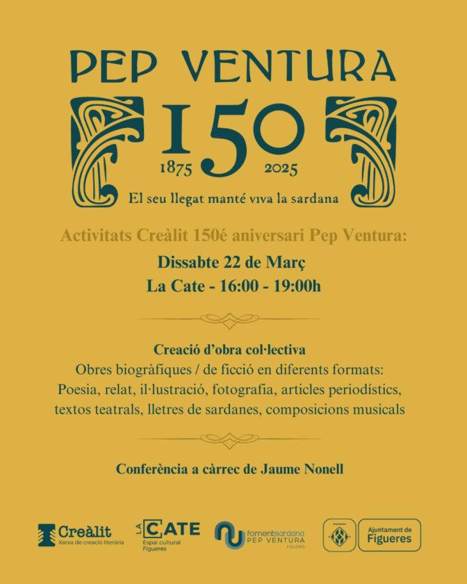 Creàlit: 150é aniversari Pep Ventura