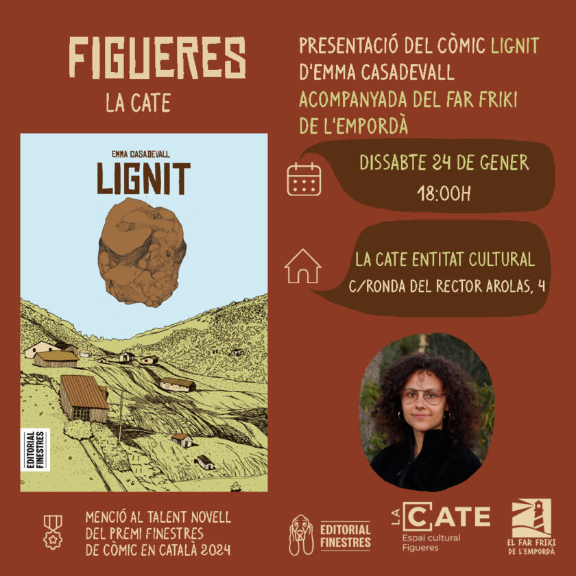 Presentació del còmic Lignit d’Emma Casadevall